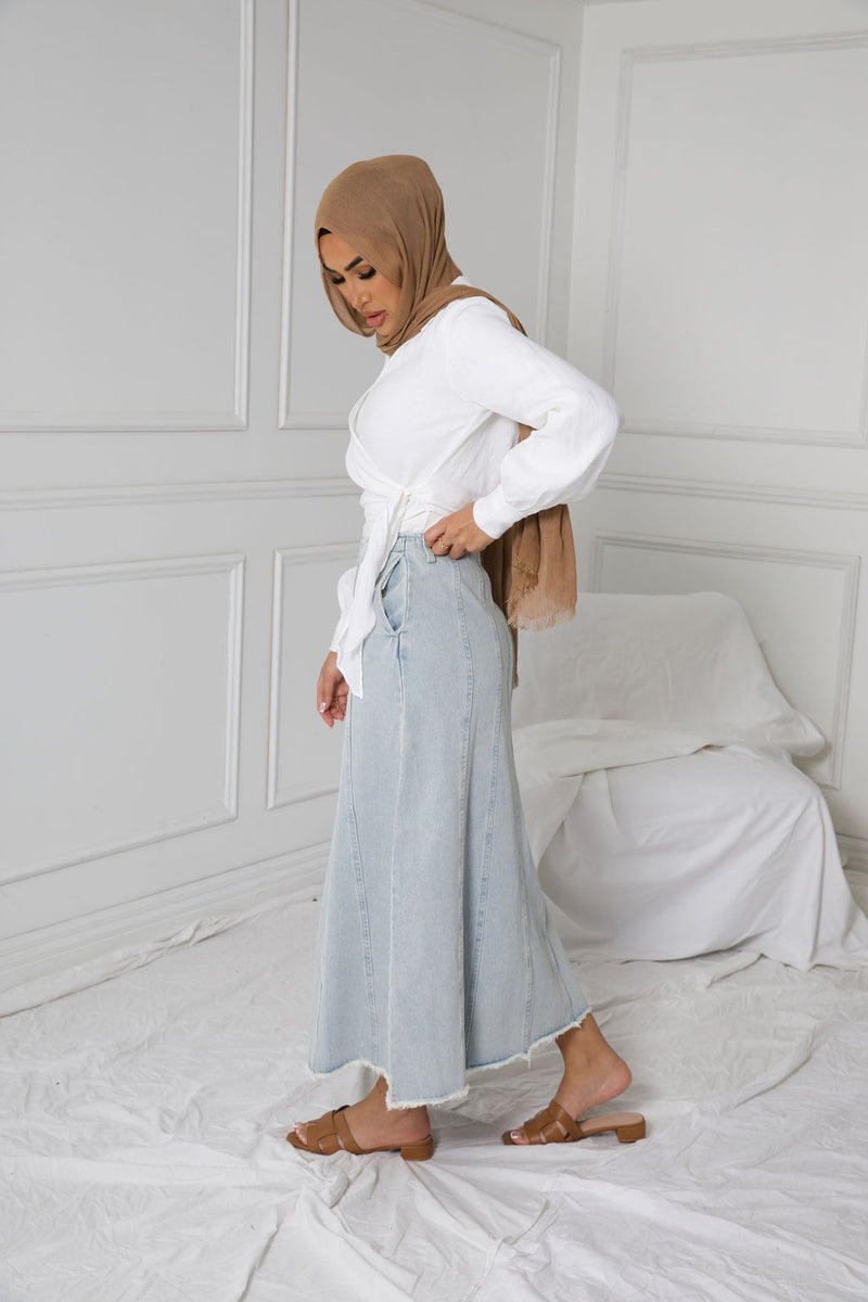 DANTE DENIM SKIRT MAXI