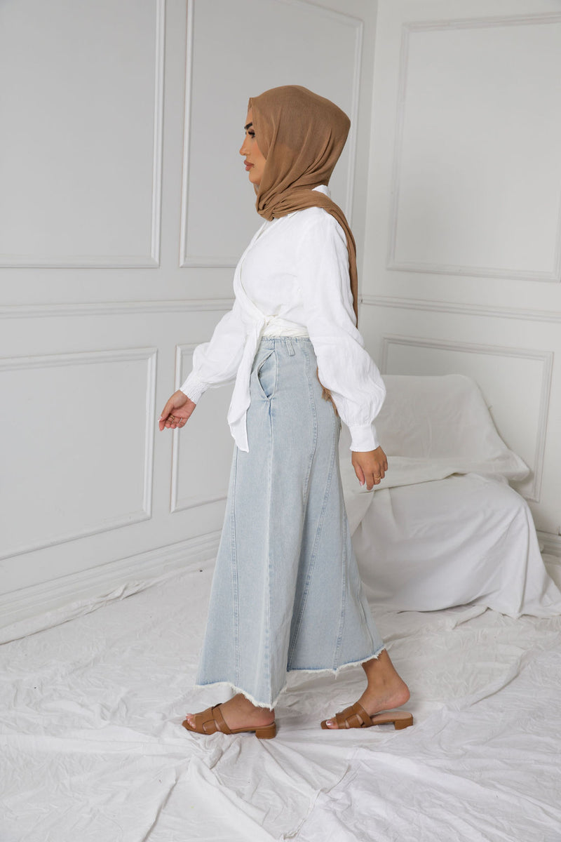 DANTE DENIM SKIRT MAXI