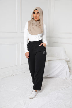 SPORTIVA TRACK PANTS | BLACK