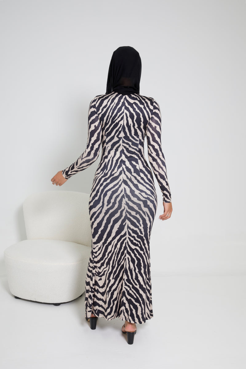 MARIAH MAXI | ZEBRA PRINT